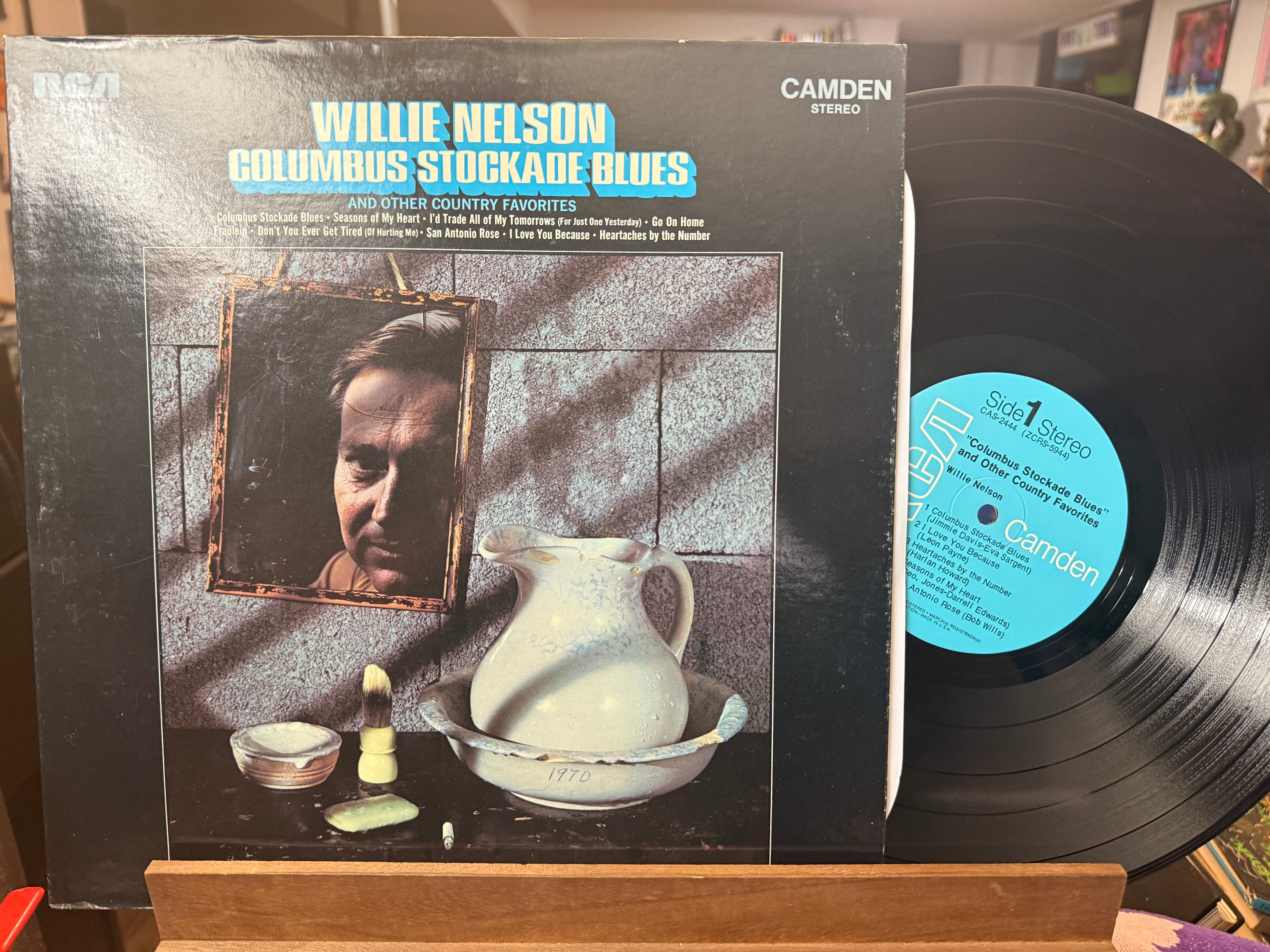 Willie Nelson - Columbus Stockade Blues: And Other Favorites (1970, USED)
