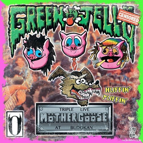 Green Jelly - Triple Live Mother Goose At Budokan (Clear Vinyl)