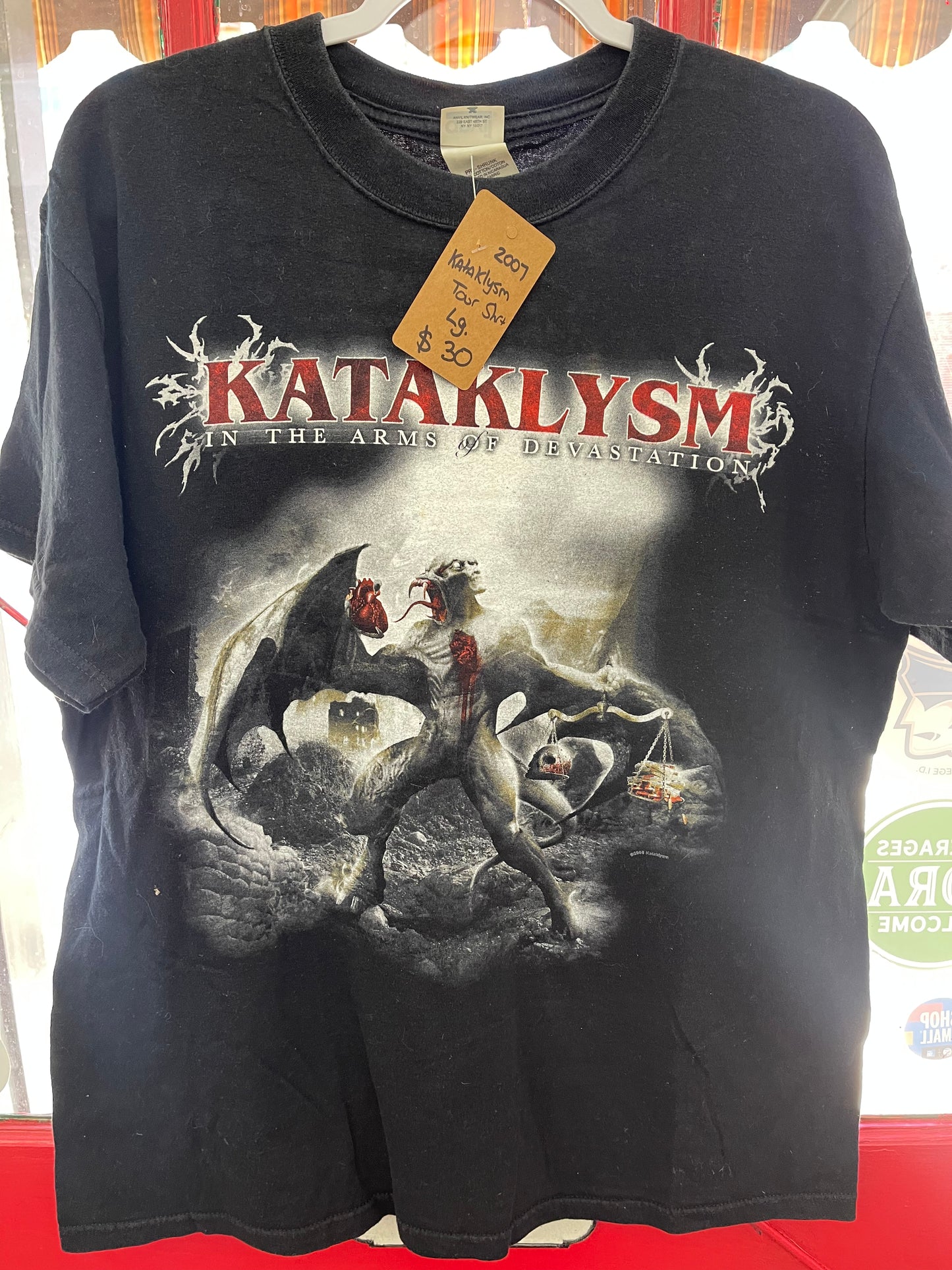2007 Kataysm Tour Shirt - LG