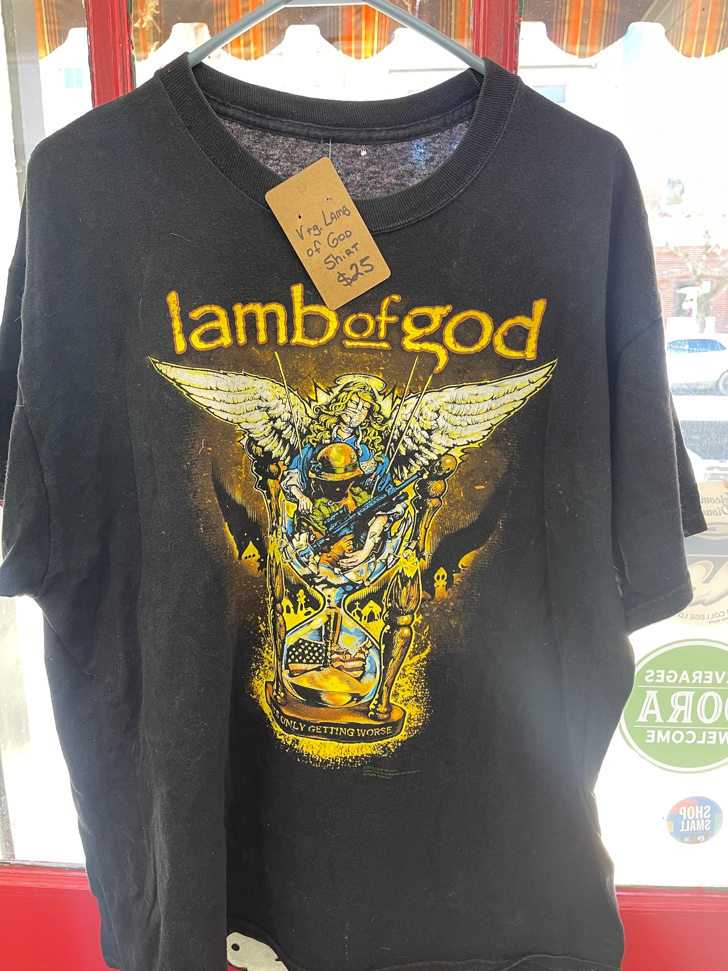 Vintage Lamb of God Metal Shirt