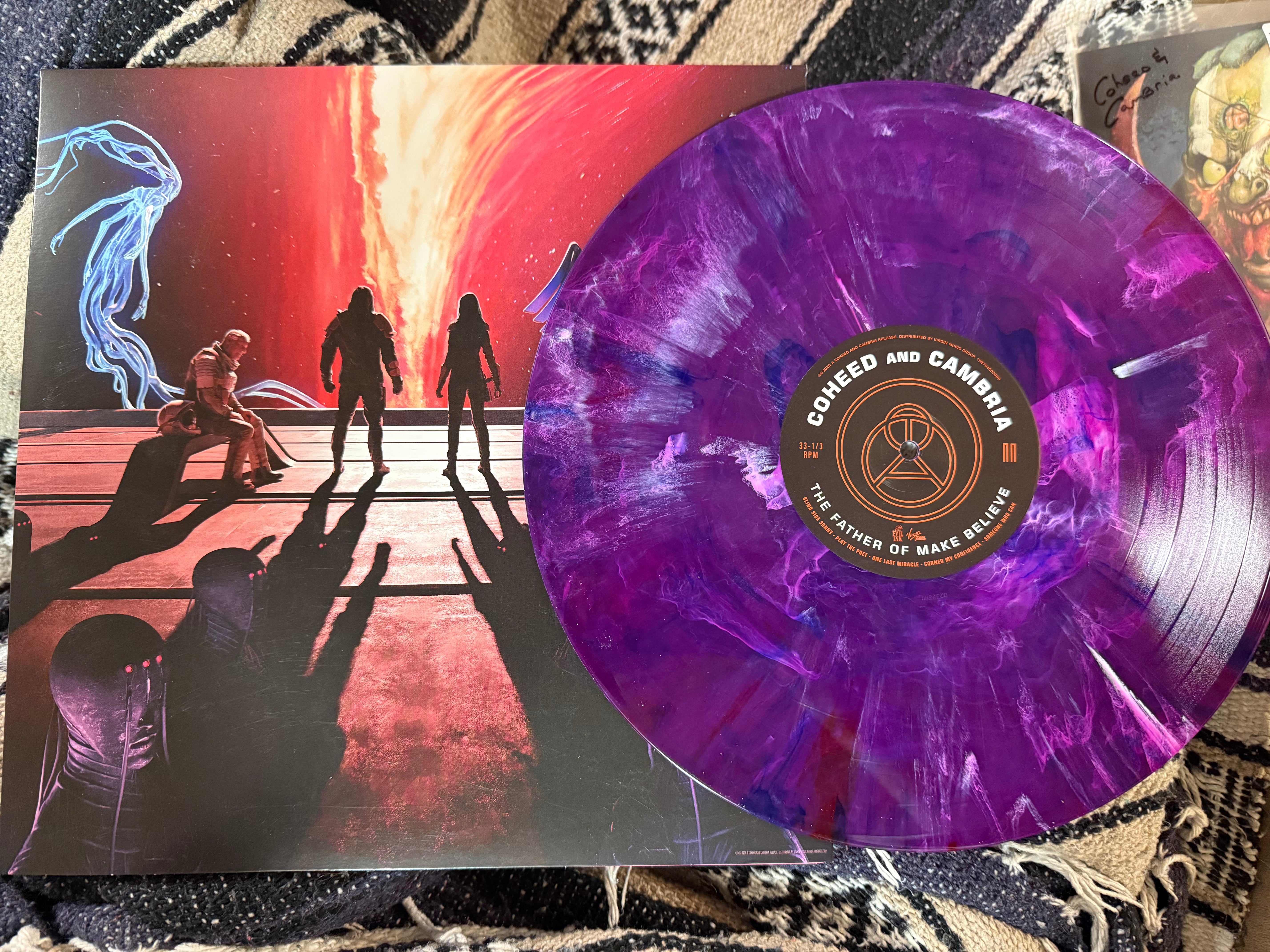 Coheed & Cambria - Vaxis III: The Father Of Make Believe (Purple Marbled, USED)