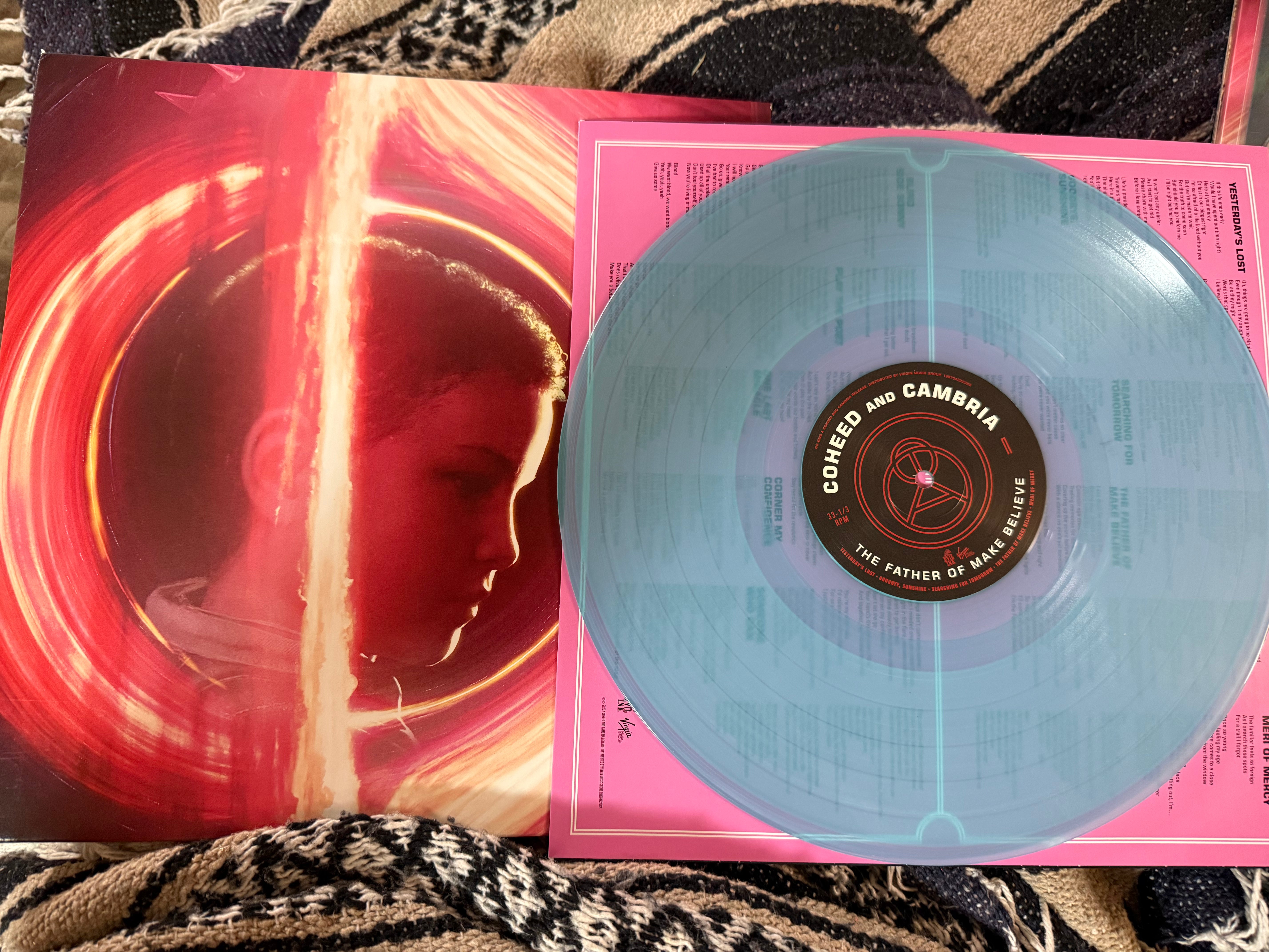 Coheed & Cambria - Vaxis III: The Father Of Make Believe (Light Blue, USED)
