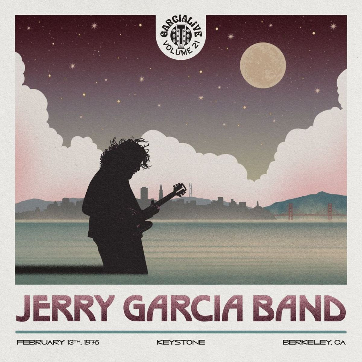 Jerry Garcia Band - GarciaLive Volume 21: (February 13th, 1976 - Keystone Berkeley) - CD ONLY