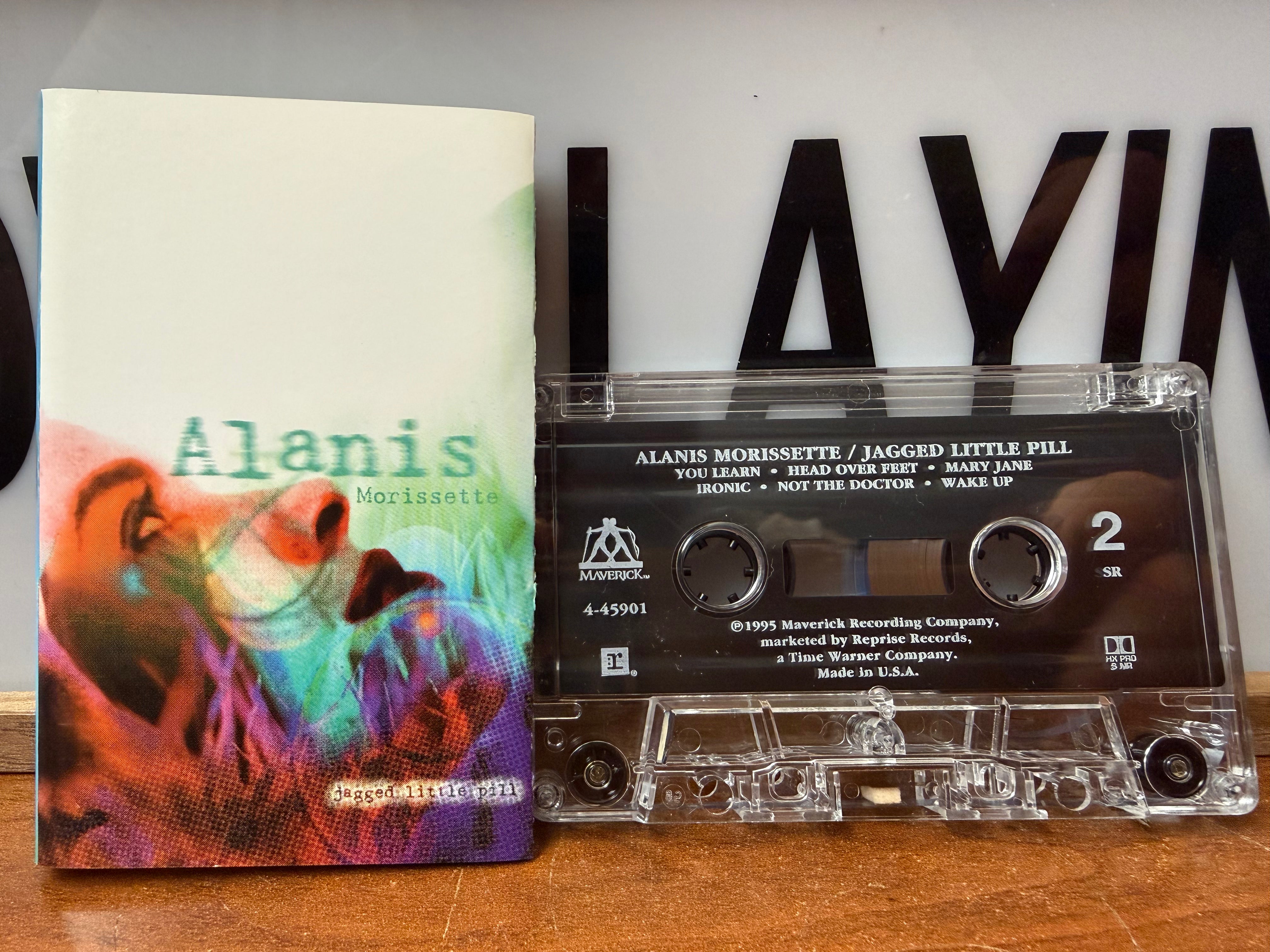 Alanis Morissette - Jagged Little Pill (CASSETTE)