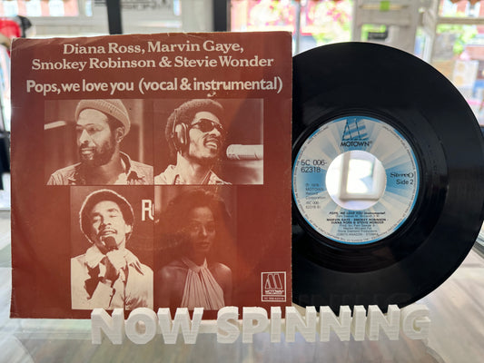 Marvin Gaye, Diana Ross, Smokey Robinson & Stevie Wonder - Pops We Love You (‘78 Netherlands Pressing)