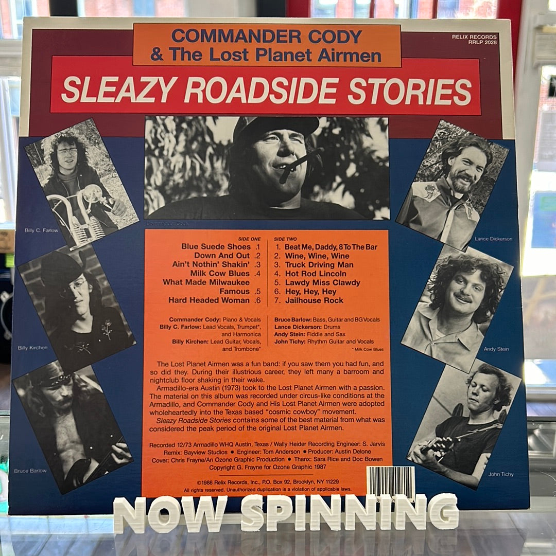 Commander Cody & The Lost Planet Airmen - Sleazy Roadside Stories