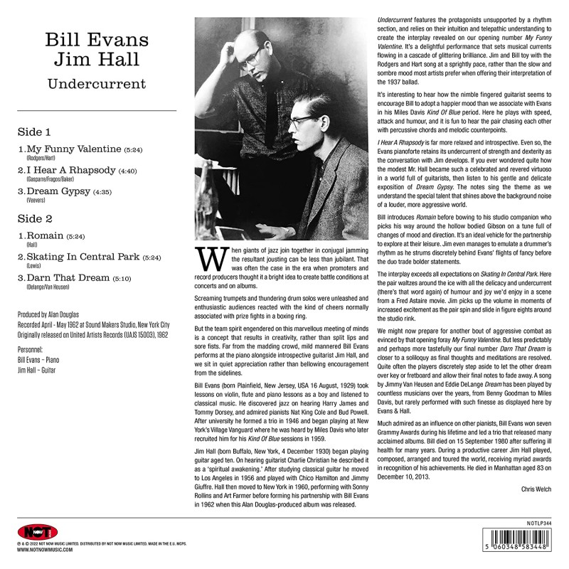 Bill Evans & Jim Hall - Undercurrent (Expanded Edition)