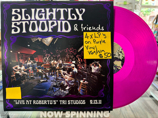 Slightly Stoopid & Friends - Live at Roberto’s Tri Studio 9/13/11 (4xLP Purple Vinyl