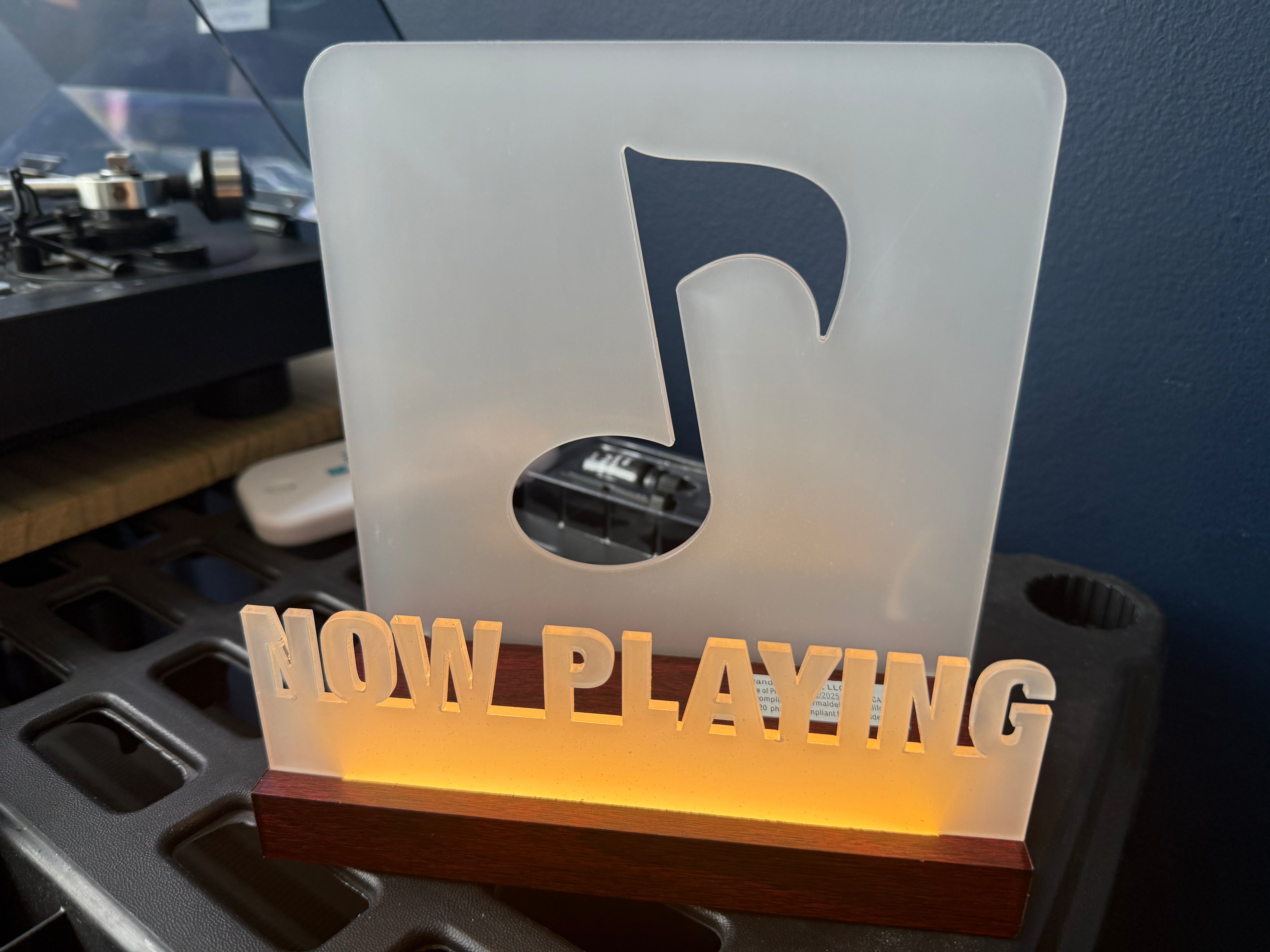 Snap N Store Illuminated Album Stand