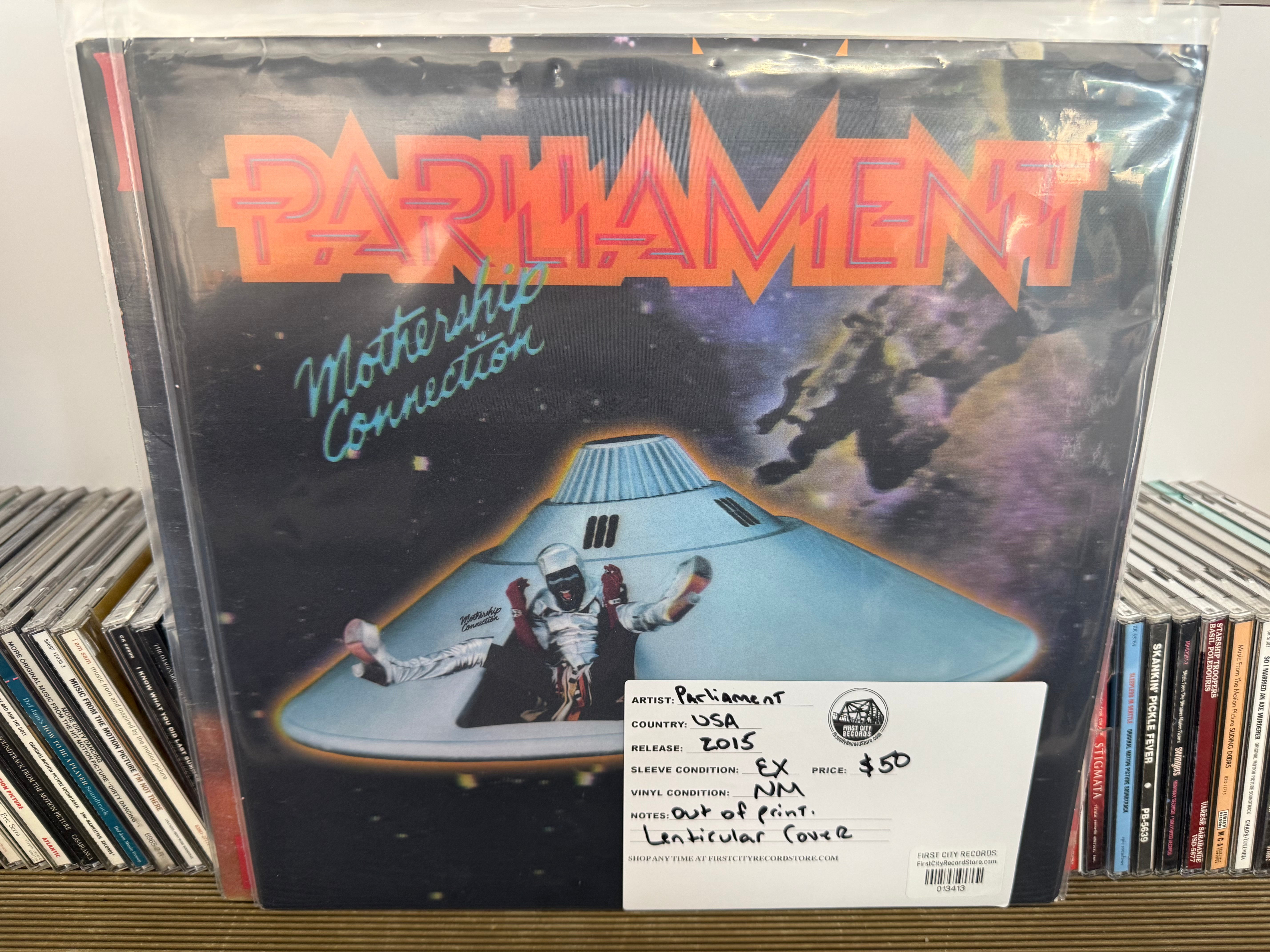 Parliament - Mothership Connection (2015, Lenticular Cover, USED)