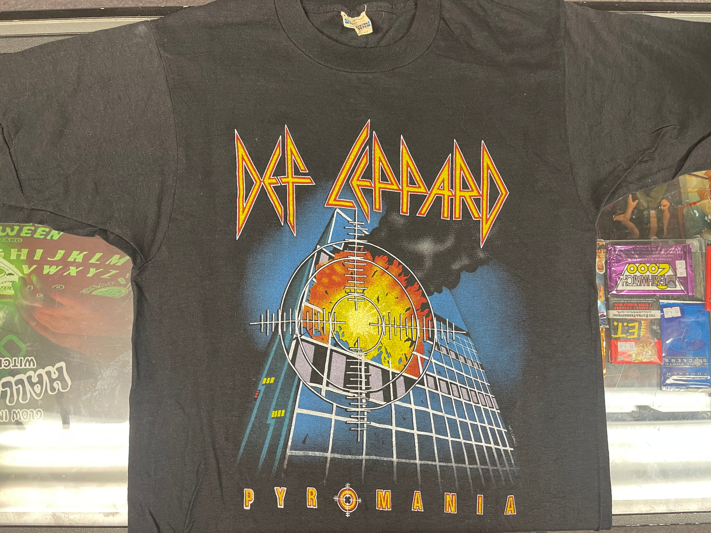 Def Leppard Pyromania “Rock Till You Drop” 1983 Tour Shirt