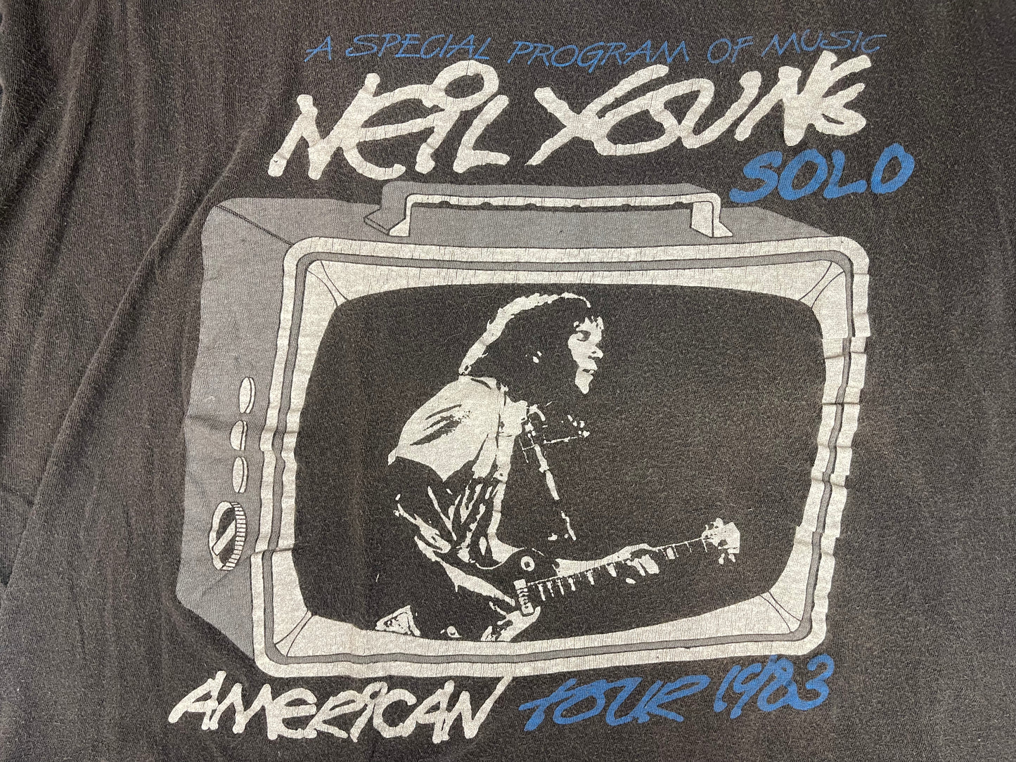 Neil Young “American Tour” Winter 1983 Tour Shirt