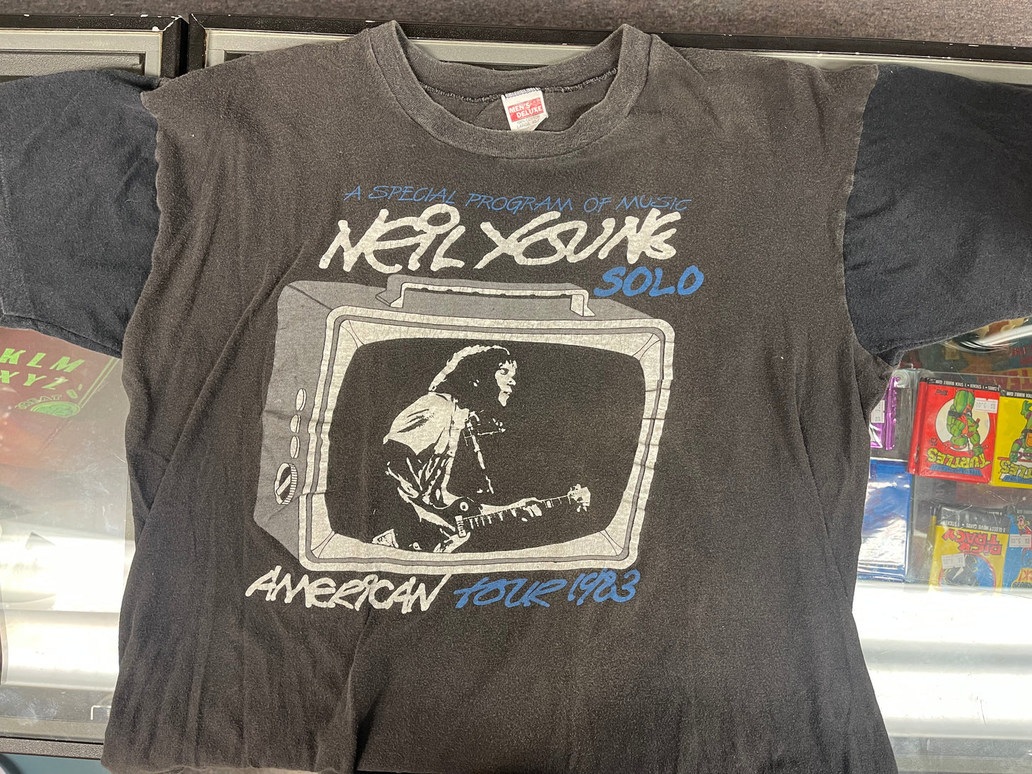 Neil Young “American Tour” Winter 1983 Tour Shirt