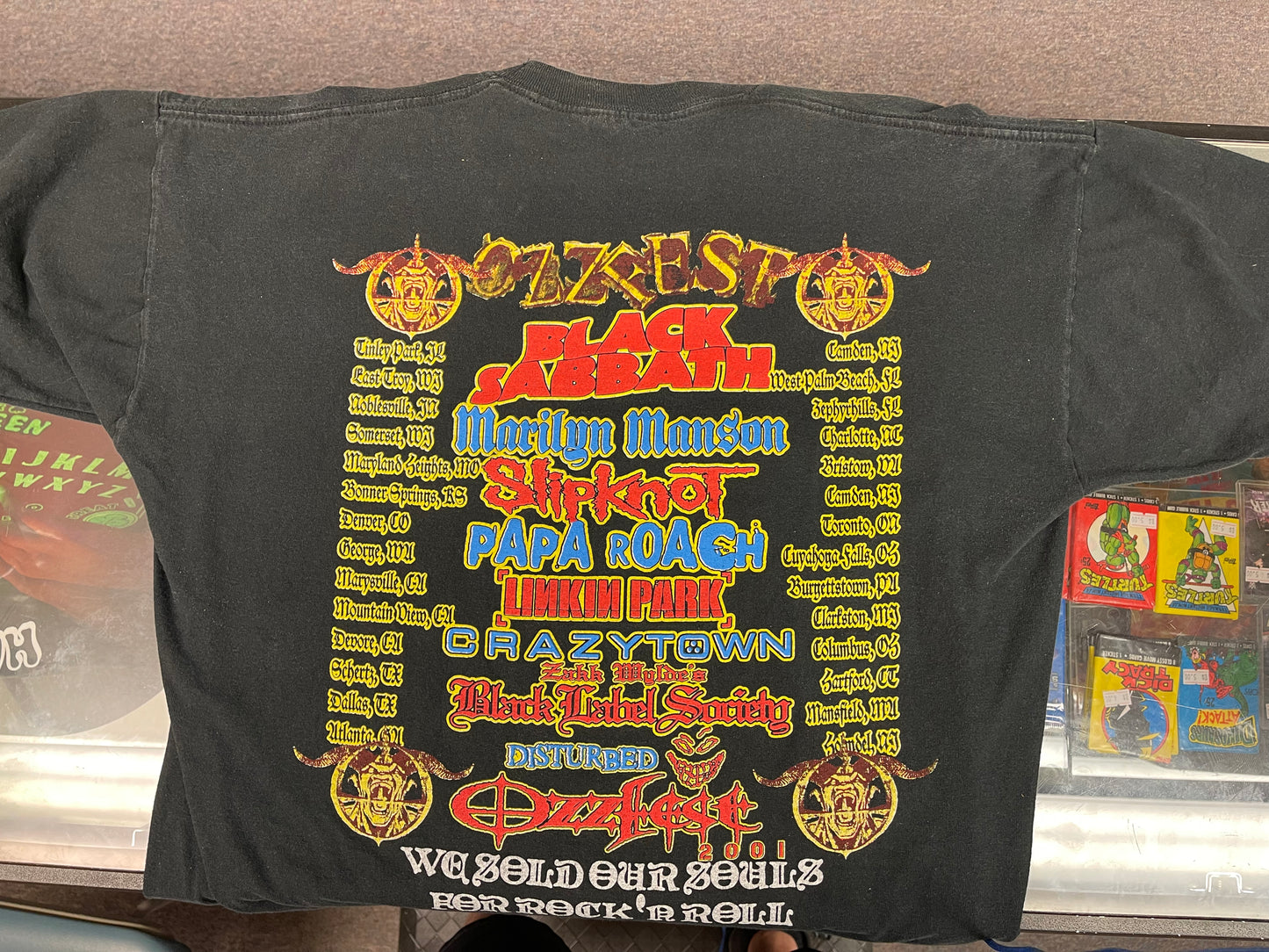 Ozzfest 2001 Ozzy Osbourne Shirt