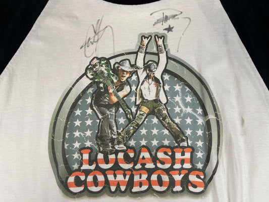 Locash Cowboys *Autographed* Baseball Style Shirt