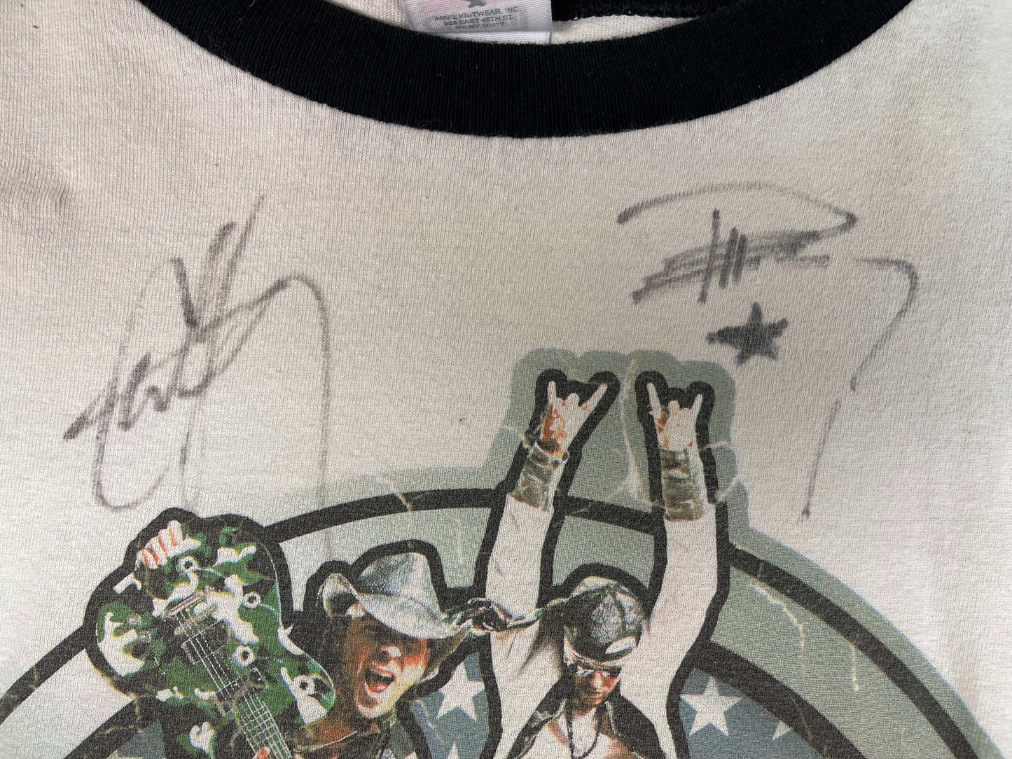 Locash Cowboys *Autographed* Baseball Style Shirt