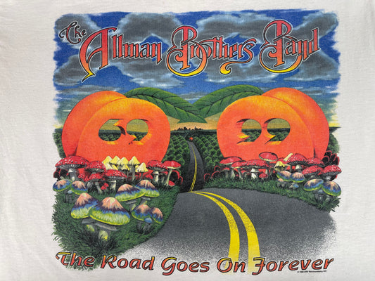 Allman Brothers Band “The Road Goes On Forever” 1999 Tour Shirt