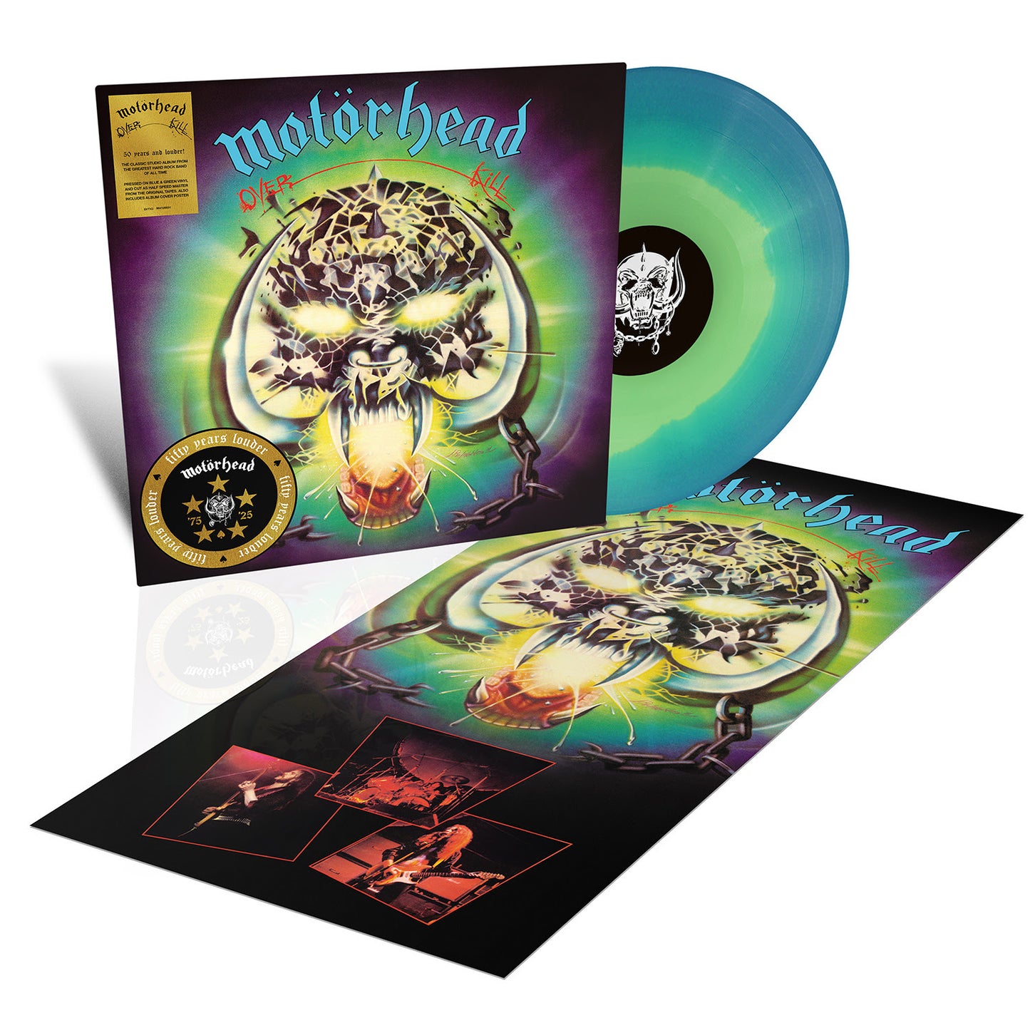 Motörhead - Overkill (Half Speed Mastered, Colored Vinyl)