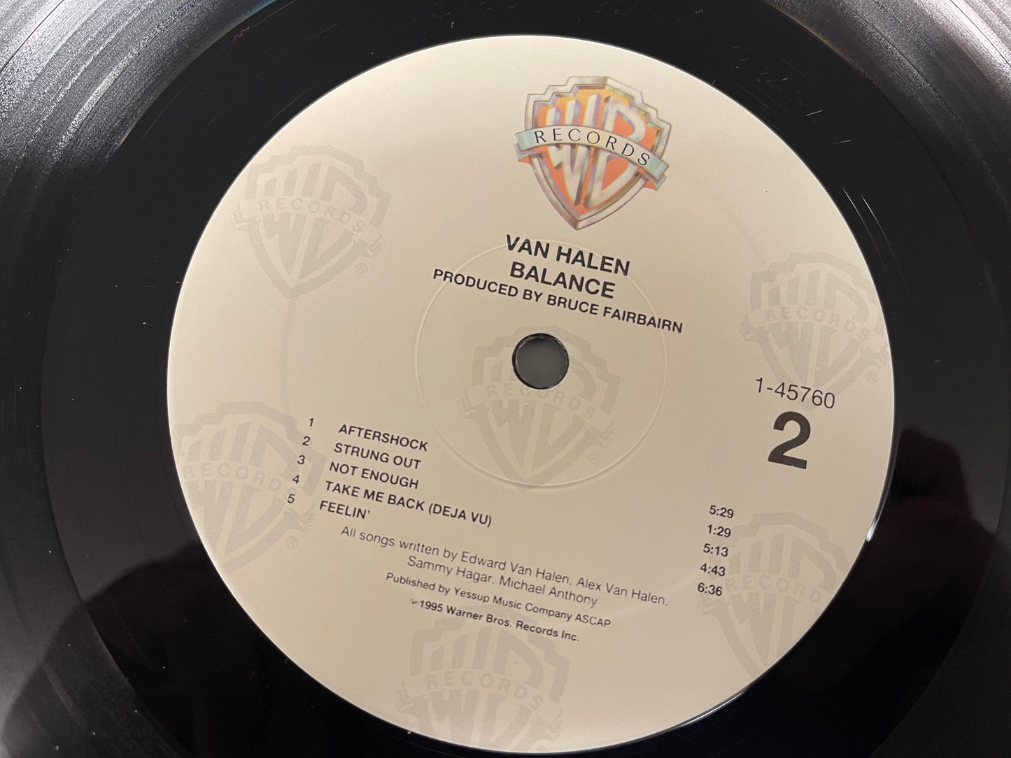 Van Halen - Balance (1995, USA 1st Pressing)