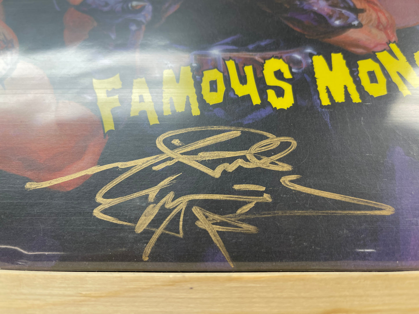 Misfits - Famous Monsters (2018, EU Music On Vinyl, Green, Numbered, *Autographed*)