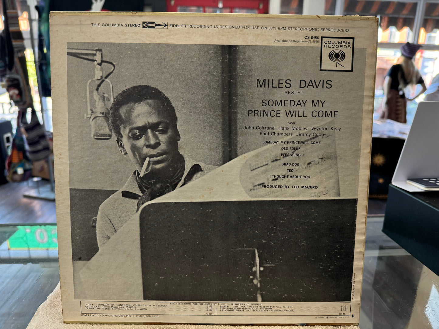 Miles Davis Sextet - Someday My Prince Will Come (1961 1st Pressing)