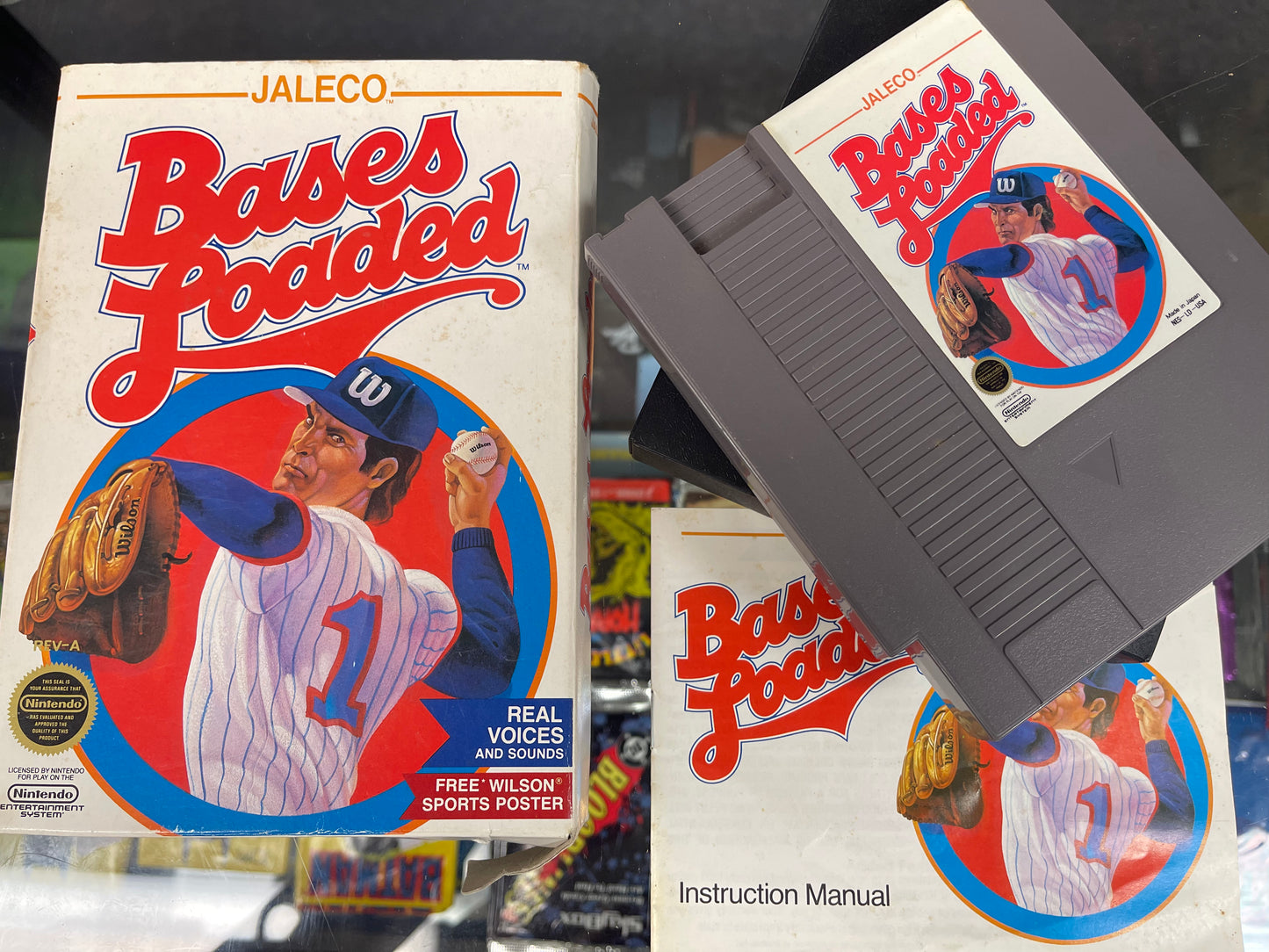 NES - Bases Loaded (Complete In Box)