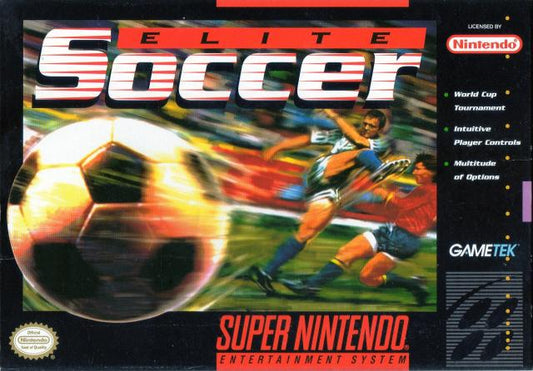 Super Nintendo - Elite Soccer