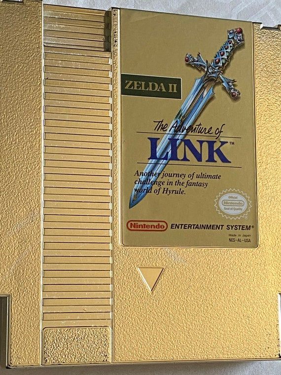 NES - Zelda II: The Adventure of Link (Gold Cartridge)