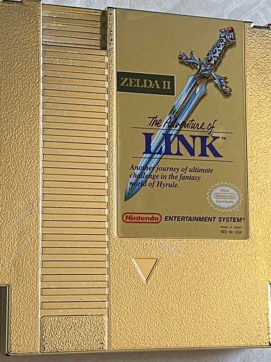 NES - Zelda II: The Adventure of Link (Gold Cartridge)