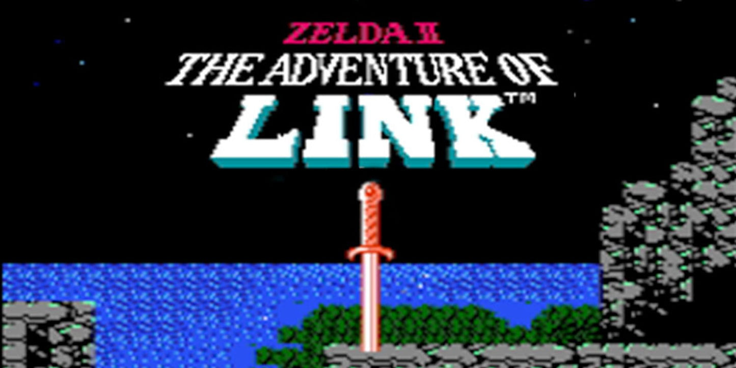 NES - Zelda II: The Adventure of Link (Gold Cartridge)