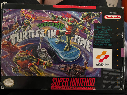 Super Nintendo - Turtles In Time (Complete In Box)