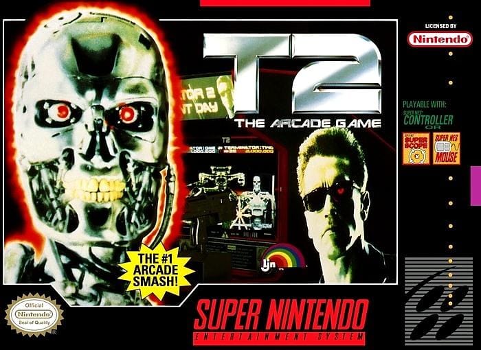 Super Nintendo - T2: The Arcade Game (w/ manual)