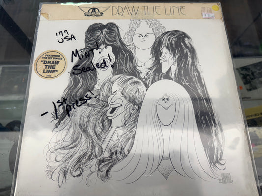 Aerosmith - Draw the Line (1977, SEALED)