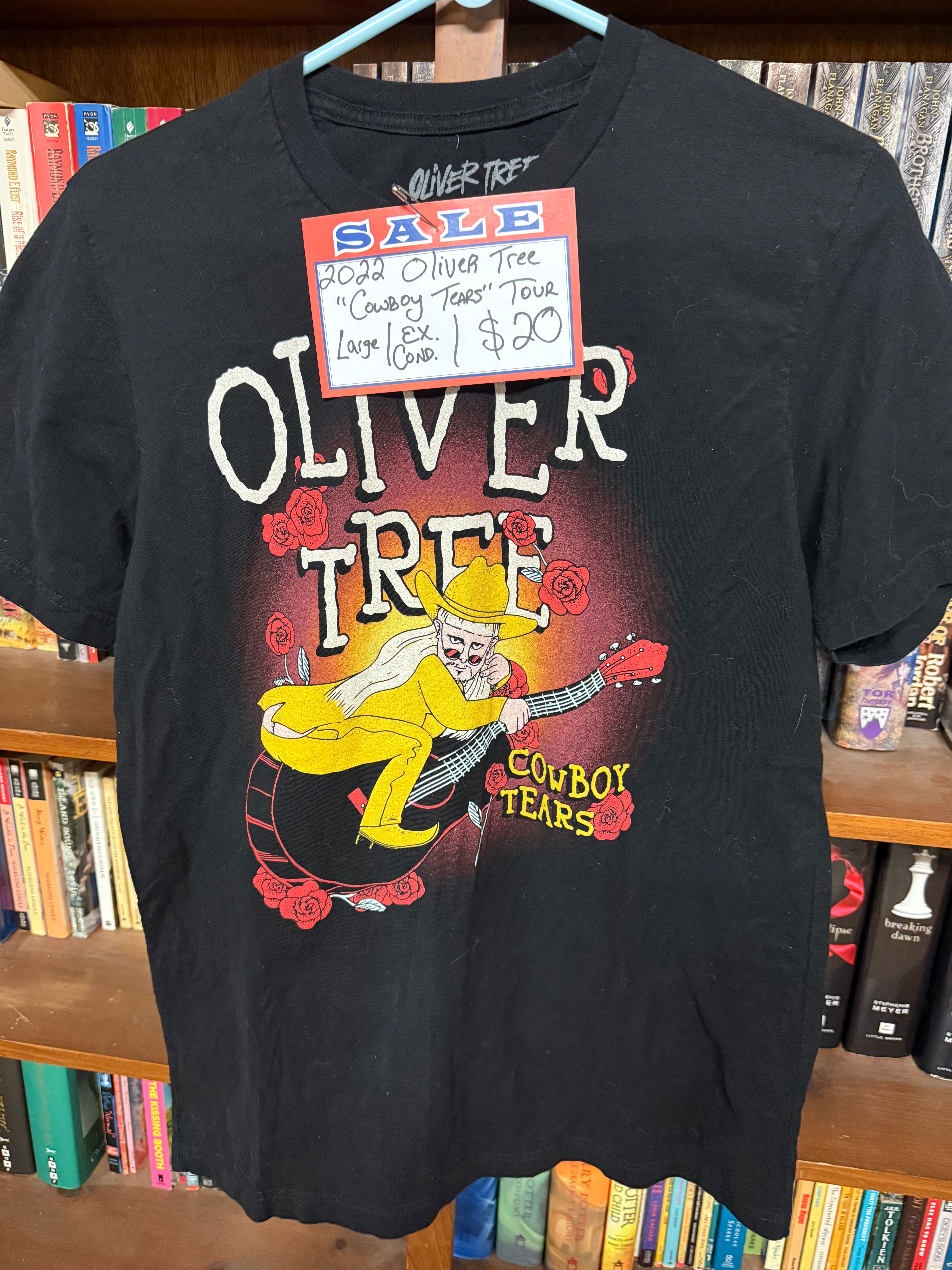 2022 Oliver Tree "Cowboy Tears" Tour Shirt