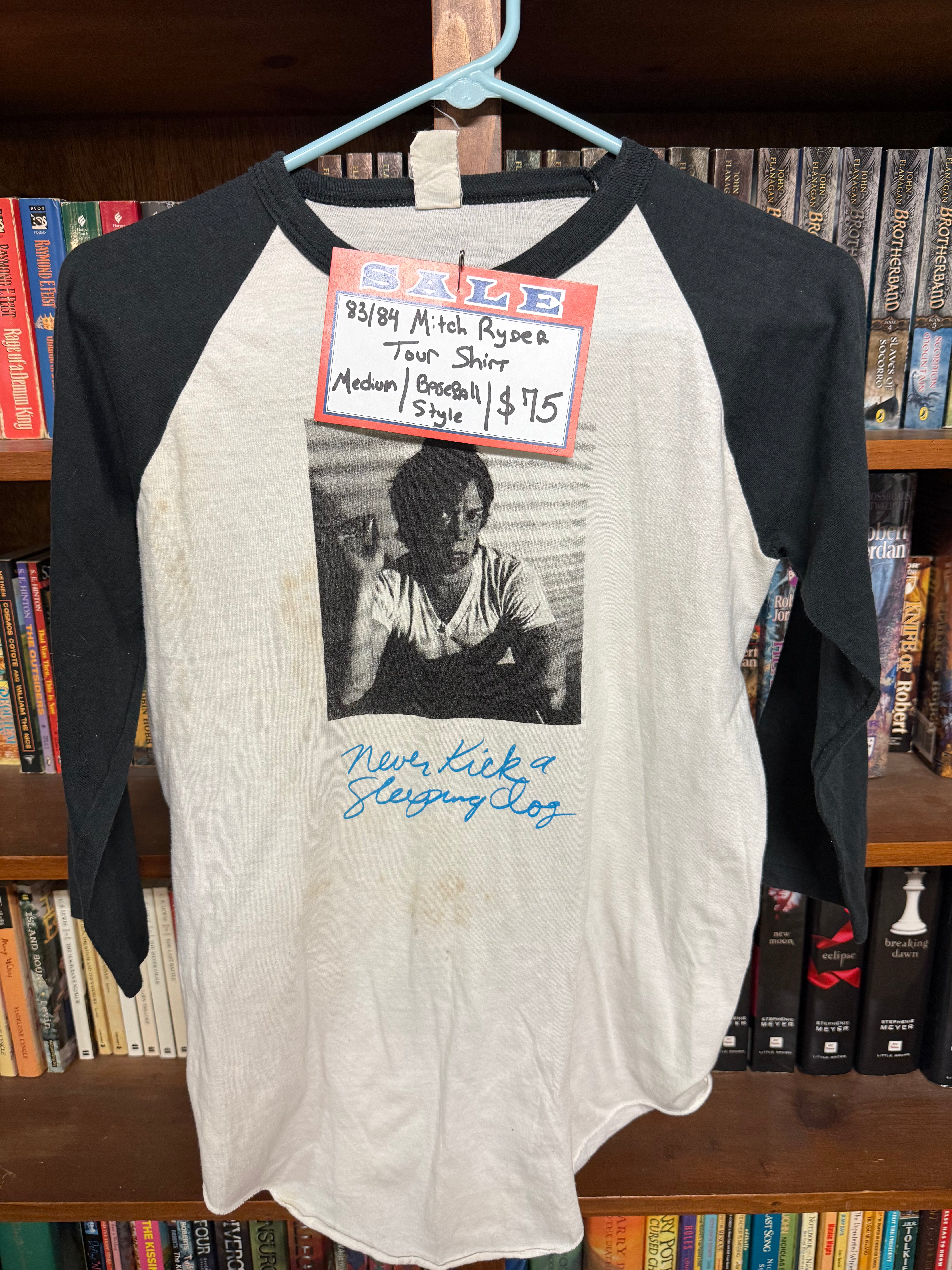 1983 Mitch Ryder "Rock From Detroit" World Tour Shirt