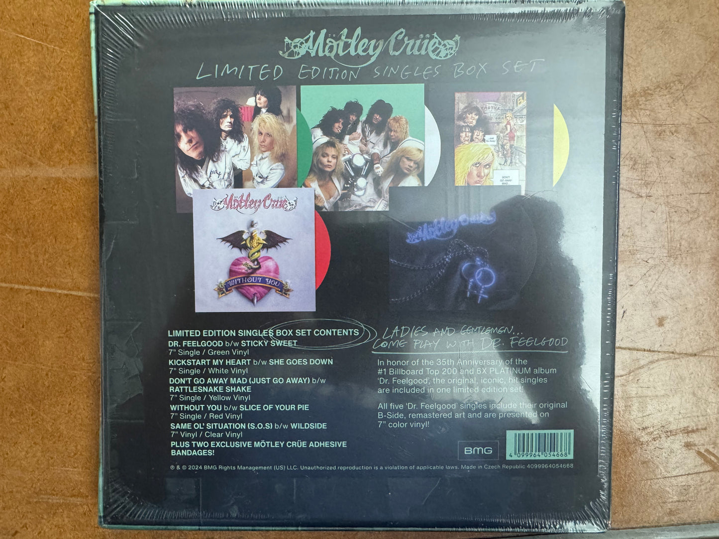 Motley Crue - The Singles Box Set