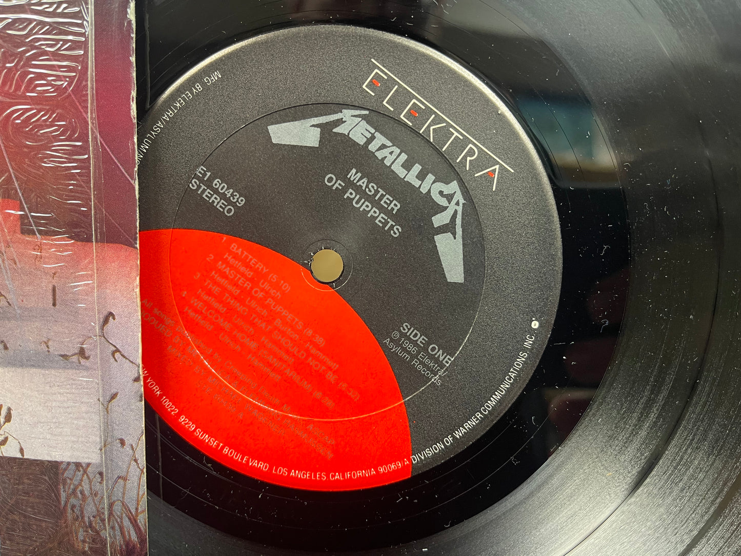 Metallica - Master of Puppets (1st Club Pressing 1986)