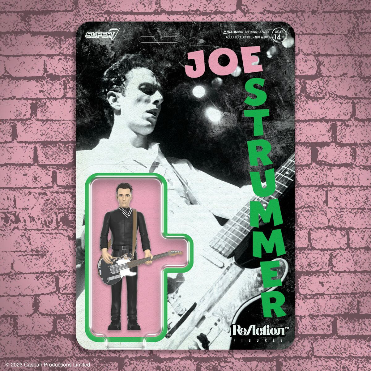 Super7 ReAction Figure - Joe Strummer of The Clash