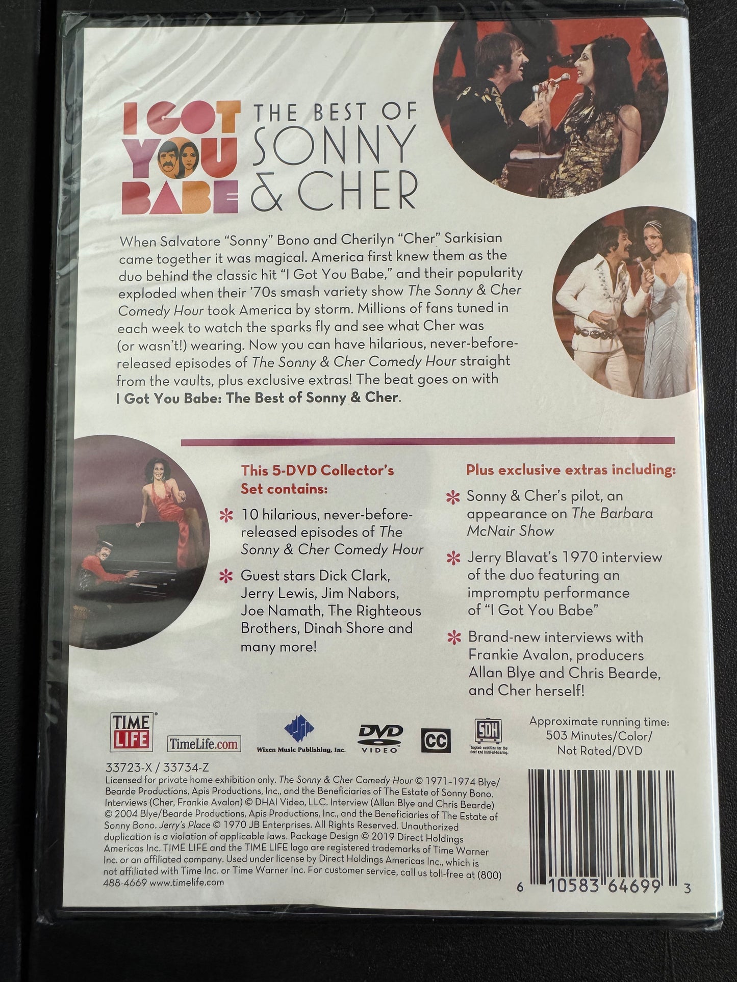 I Got You Babe: The Best of Sonny & Cher (New Sealed DVD)