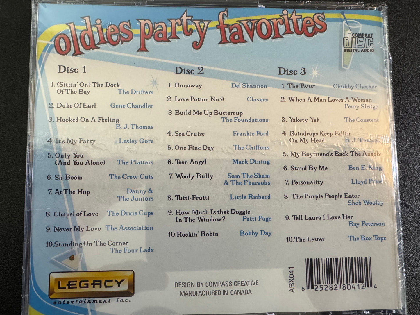 Oldies Party Favorites (2 CD - SEALED)