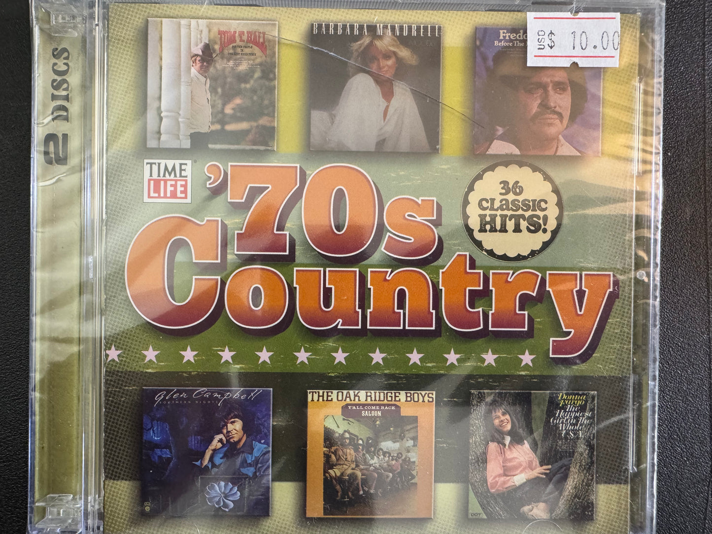 Time Life: 70s Country (2 CD - SEALED)