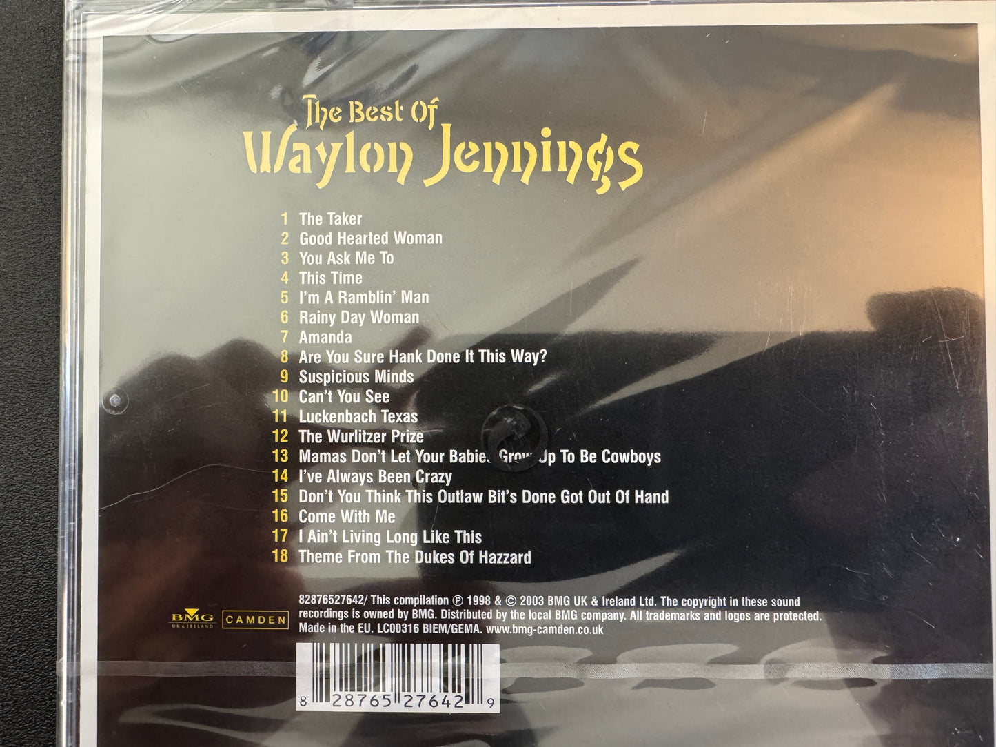 Waylon Jennings - The Best Of ( SEALED - CD)