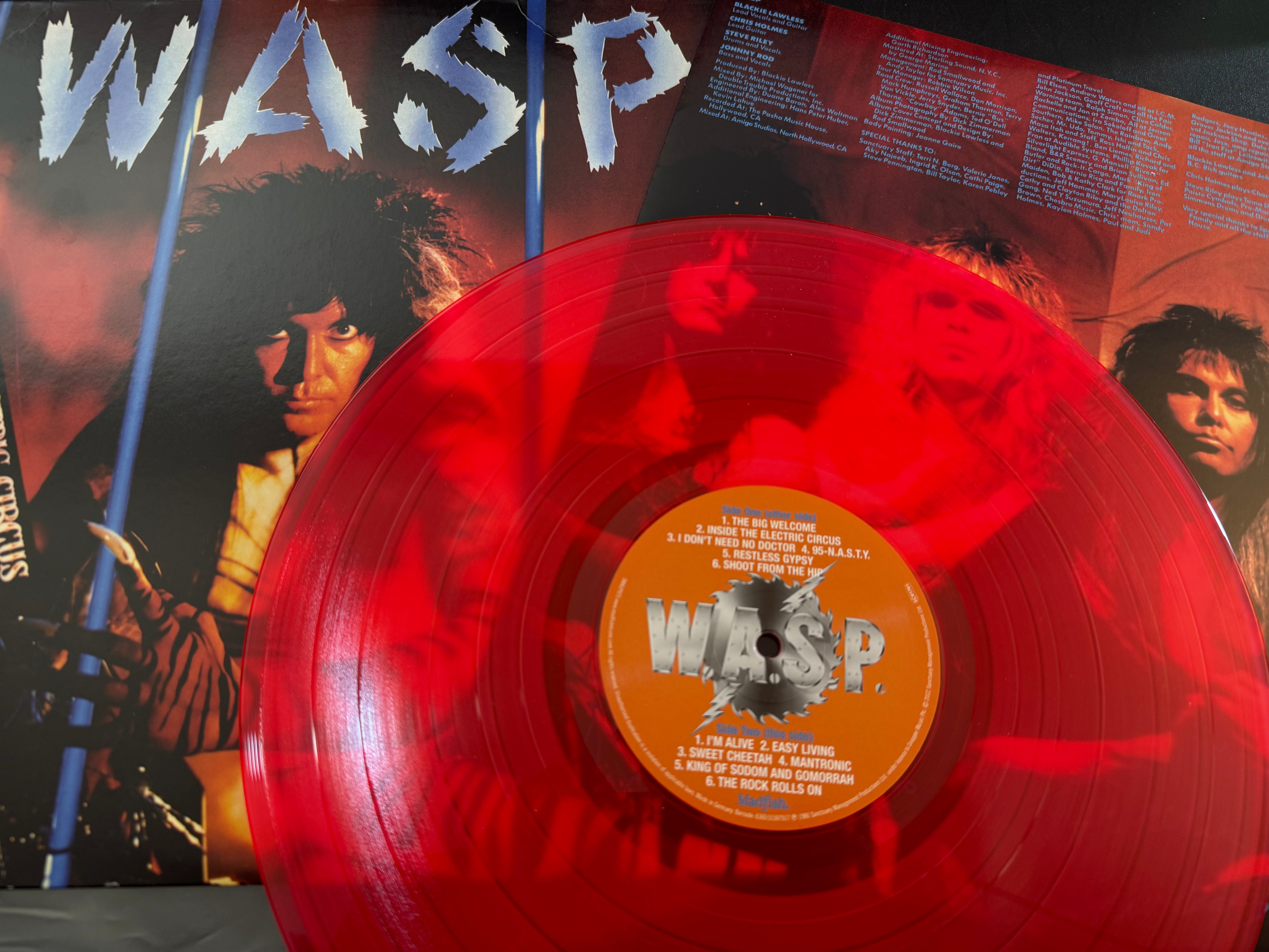 W.A.S.P. - Inside the Electric Circus (2012 European Magenta Vinyl)