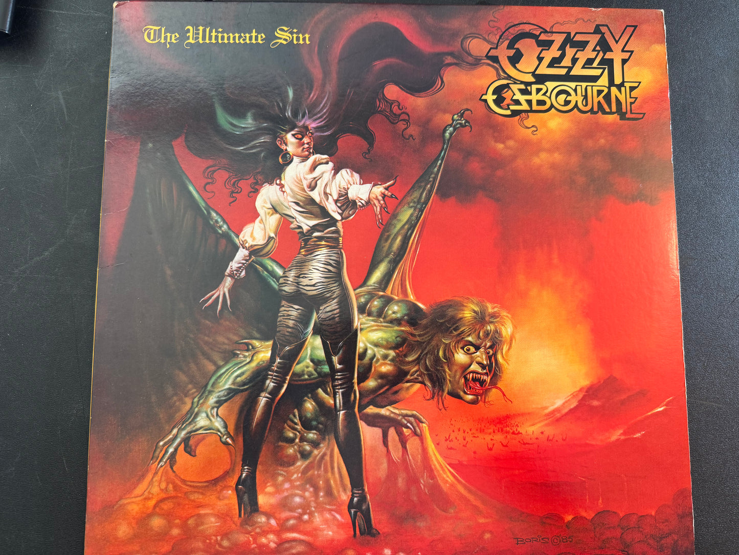 Ozzy Osbourne - The Ultimate Sin (1986 USA, 1st Pressing)