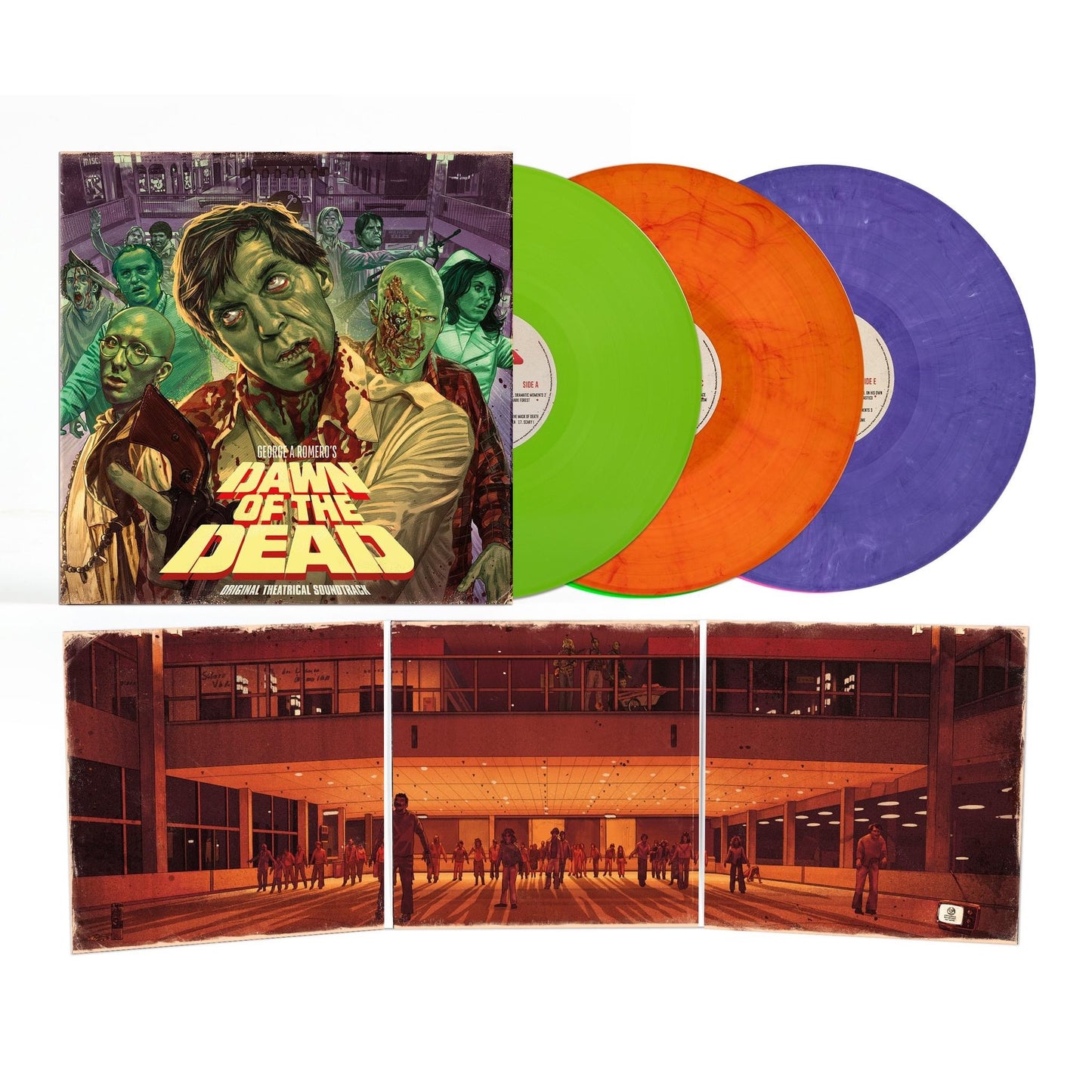 Filmmusik: Dawn Of The Dead (180g) (Colored Vinyl) (3 LPs) – jpc