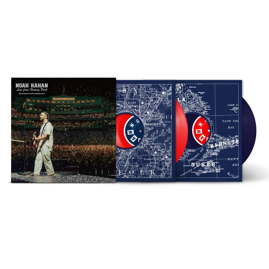 Noah Kahan - Live From Fenway Park (Indie Exclusive Red/Blue Vinyl)