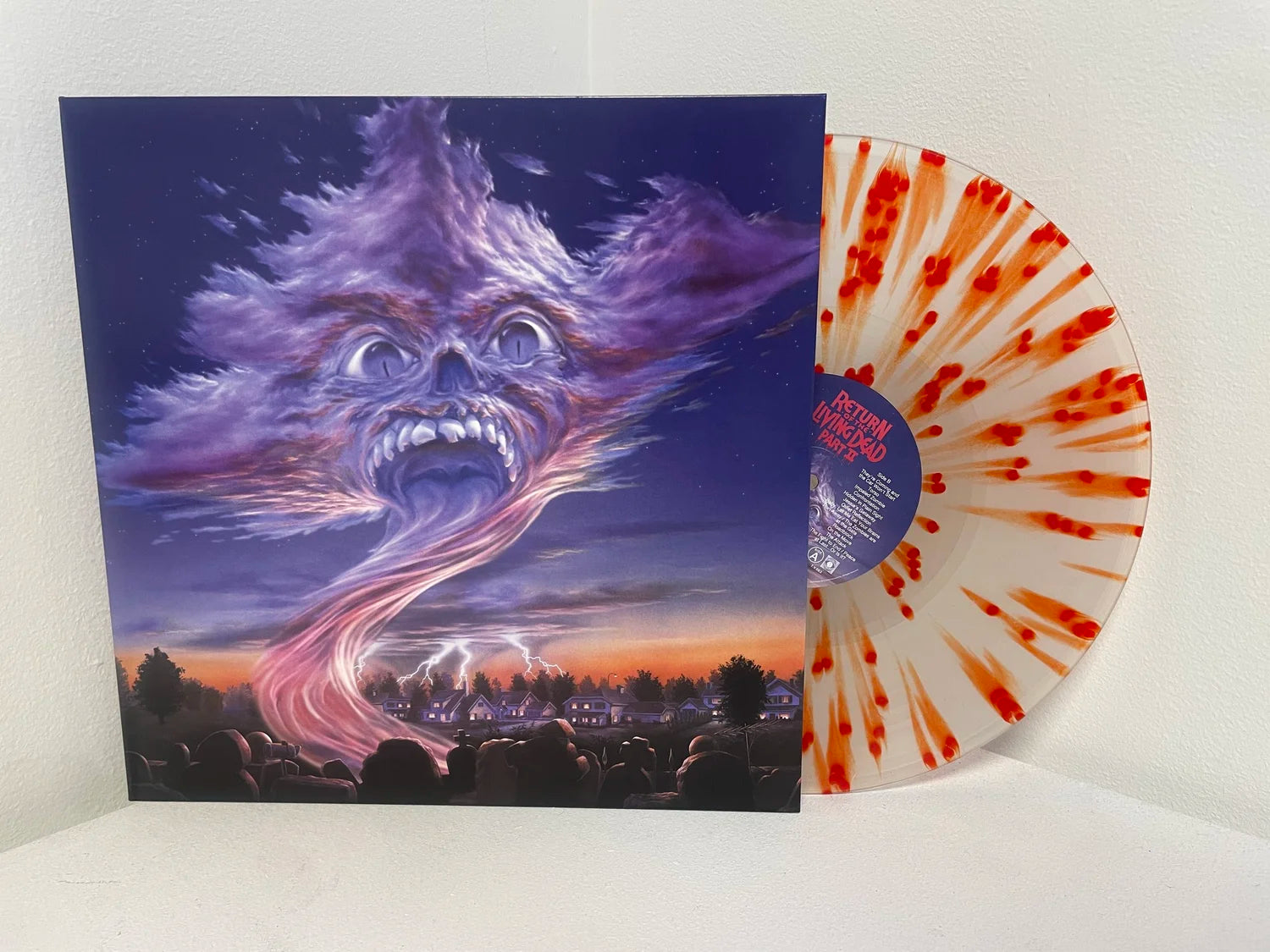 Return of the Living Dead Part II Soundtrack (Limited to 500, Brain Splatter Variant)
