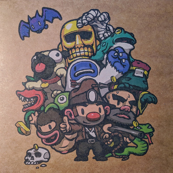 Spelunky: Video Game Soundtrack (Black & Gold Vinyl)