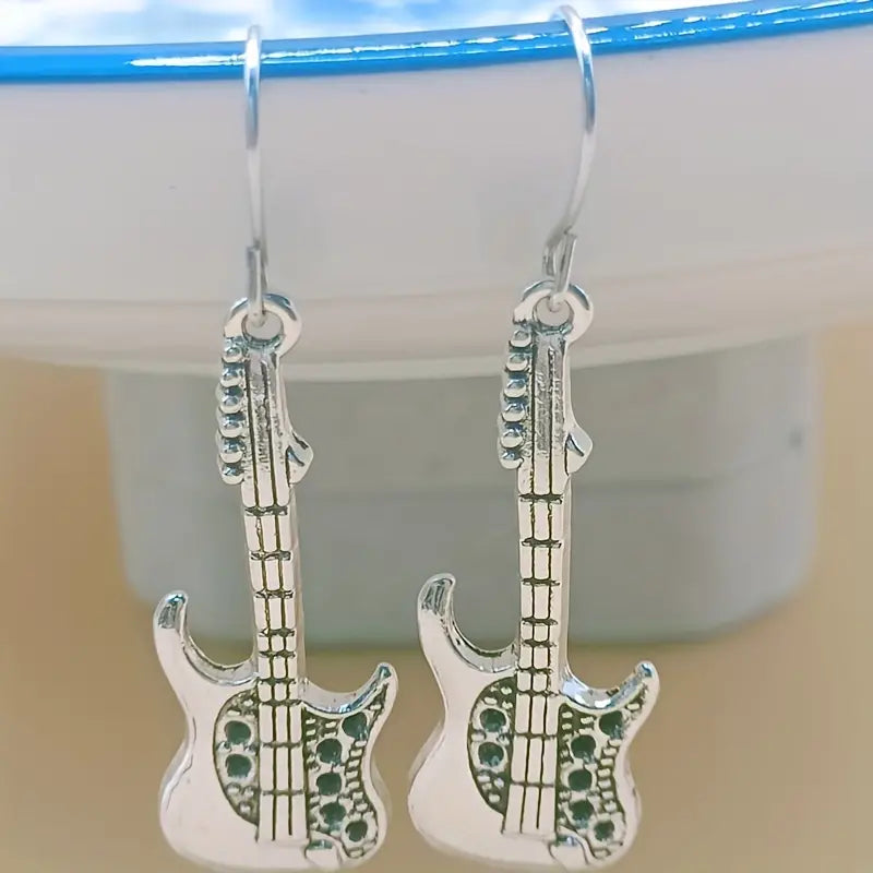 Guitar Dangle Earrings