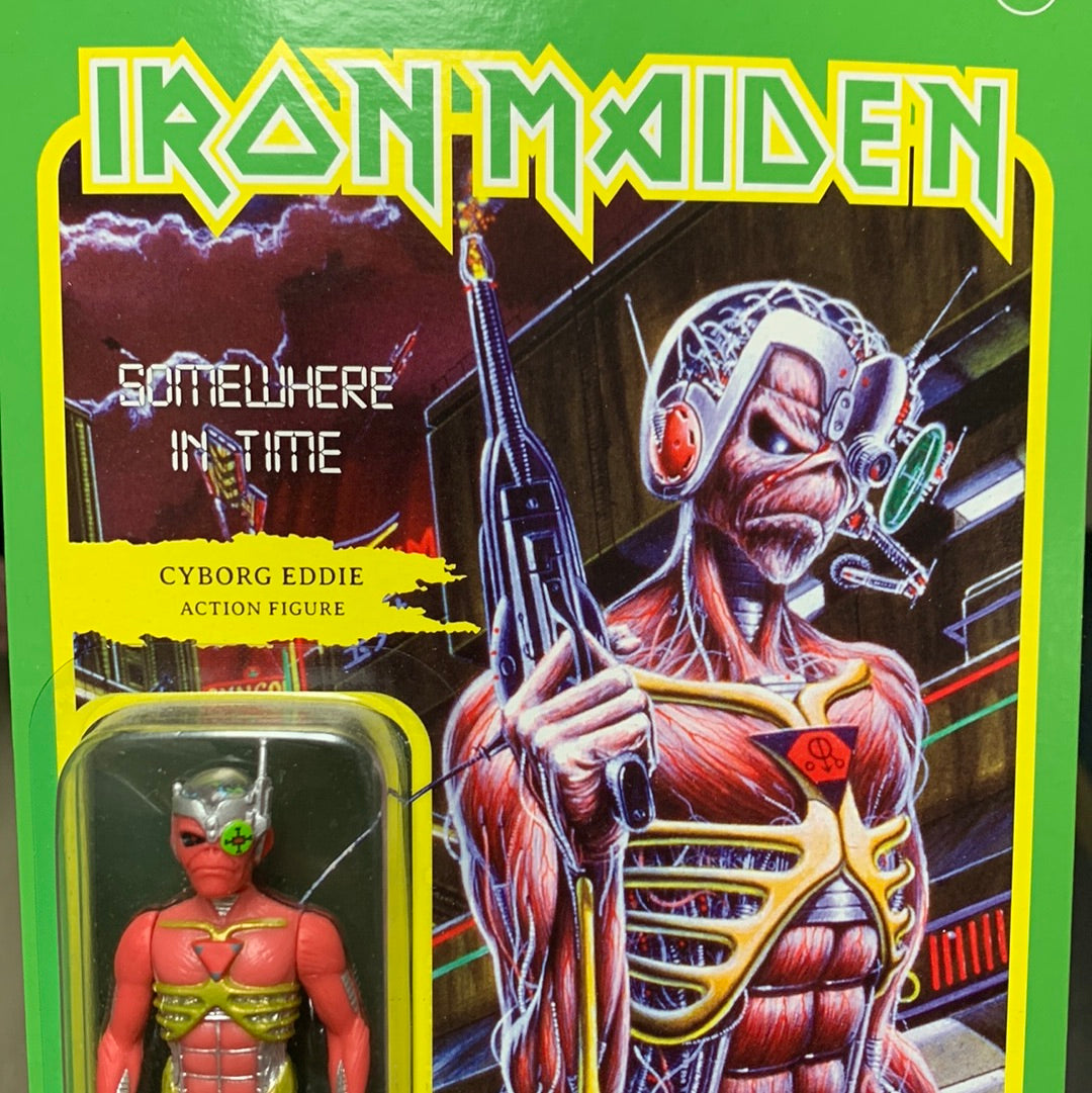 Super7 - Iron Maiden Cyborg Eddie ReAction Figure